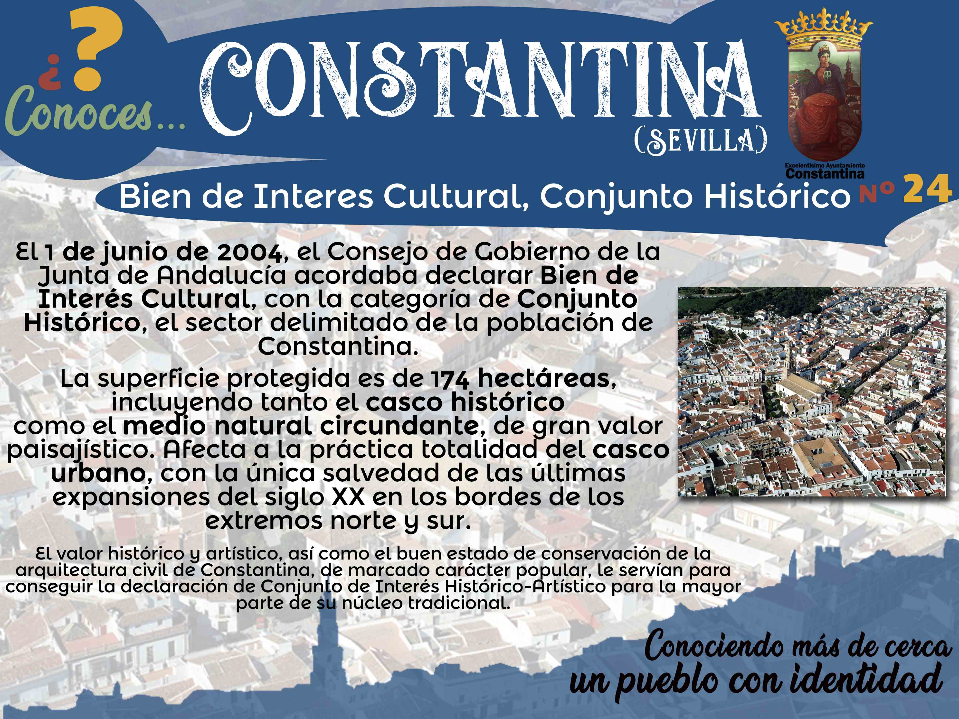 24 Declaración Bien Interés Cultural Conjunto Histórico Constantina