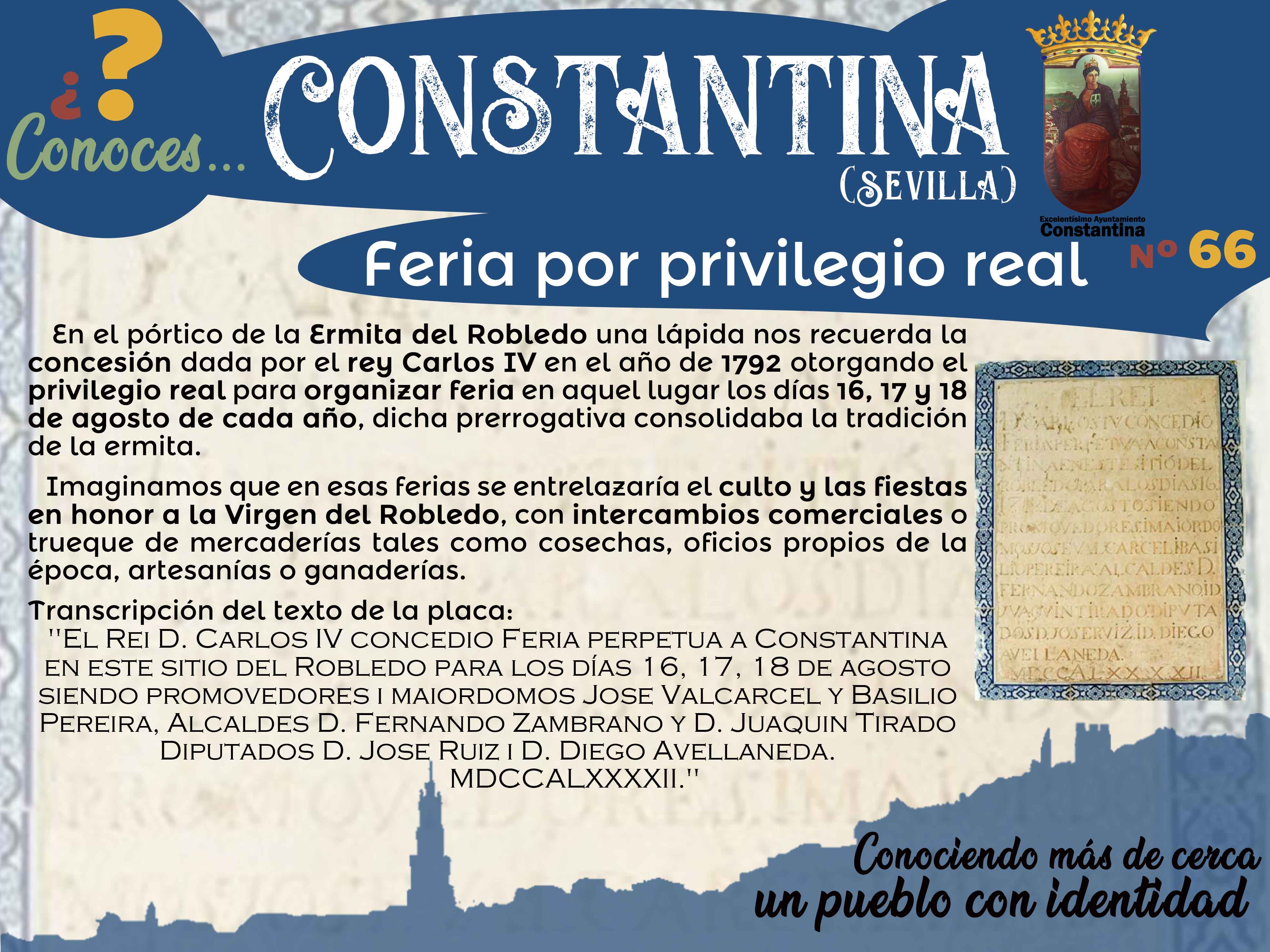 66 Feria por privilegio real Constantina