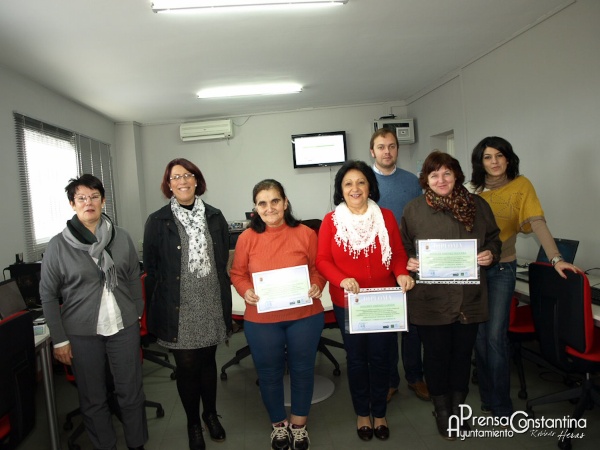 Clausura Curso informática mujeres Constantina 2014-2