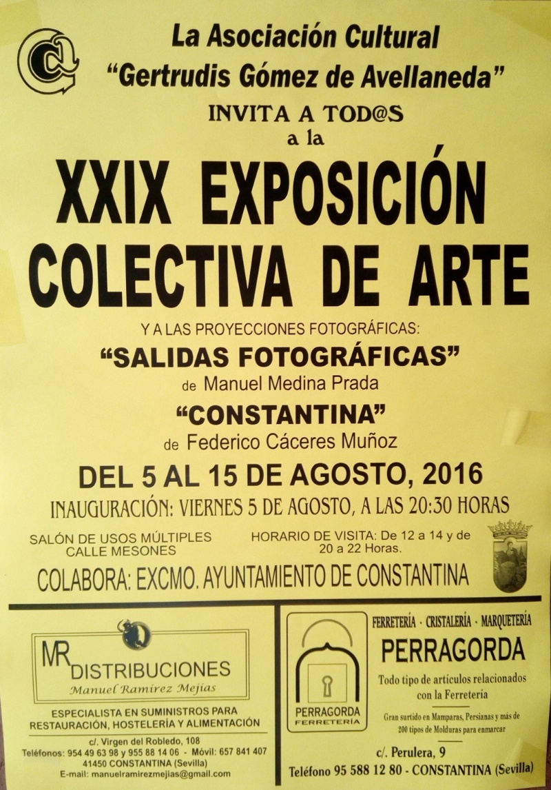 Exposición Colectiva Arte Constantina 2016