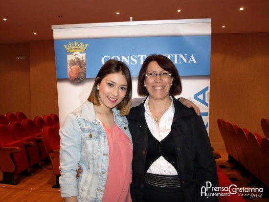 Firma discos María Espinosa Constantina 2014-1