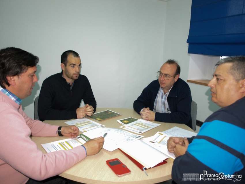 Reunión trabajo concejales deportes Cazalla-Constantina 2016-1