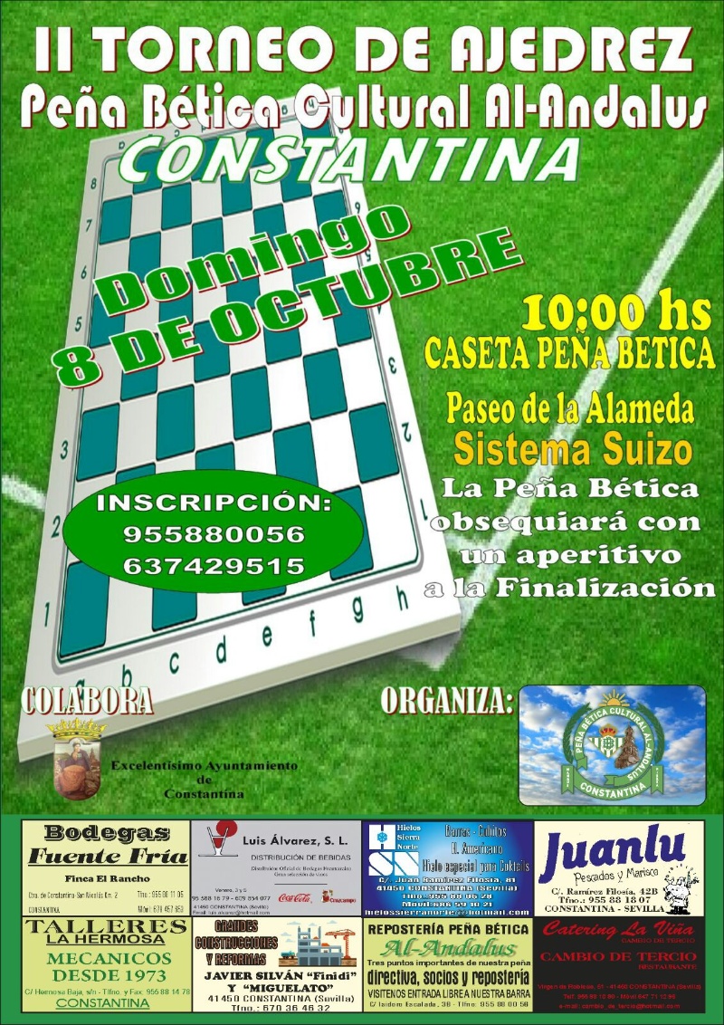 Torneo Ajedrrez Peña Bética 08102017