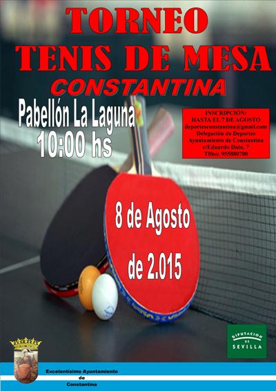 Torneo Tenis de Mesa Constantina 2015
